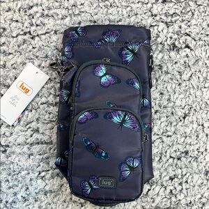 NWT Lug Huggie - Butterfly Grey